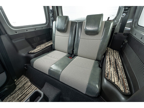 ジムニーJB64 シートカバー  アンティーク千鳥　後部座席