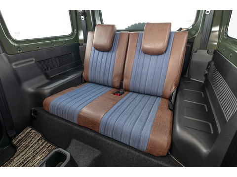 シートカバー  アンティークデニム　ヴィンテージブラウン