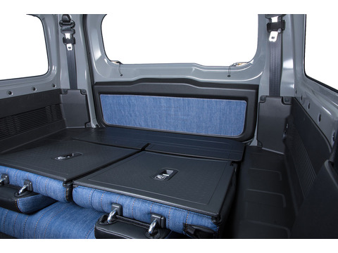 ジムニーJB64 シートカバー M.I.C DENIM　ラゲッジスペース　※リアゲートトリムアクセントは別売りです