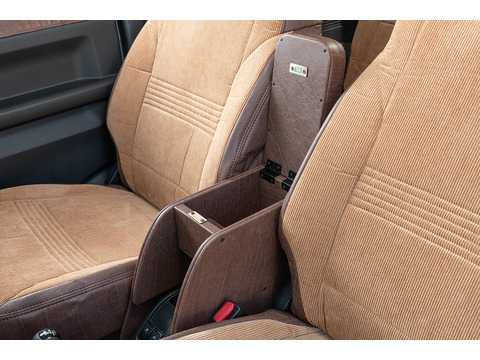 【ジムニーJB64/JB74/ノマド専用】センターコンソール Ver.2 アンティークコーデュロイ＜ドリンクホルダー付き＞