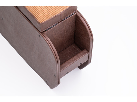 【ジムニーJB64/JB74/ノマド専用】センターコンソール Ver.1 アンティークコーデュロイ コーデュロイキャメル×ヴィンテージブラウン
