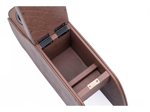 【ジムニーJB64/JB74/ノマド専用】センターコンソール Ver.2 アンティークコーデュロイ＜ドリンクホルダー付き＞