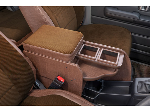 ランドクルーザー"70" 再再販モデル専用センターコンソール アンティークコーデュロイ　ブラウン×ブラウン