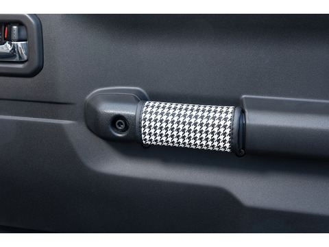 【ジムニーJB64/JB74専用】グリップカバー　 クラシック 7点セット　千鳥