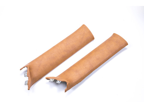 Aピラーパネル　張り替え済み交換タイプ　左右セット　 クラシック　キャメル