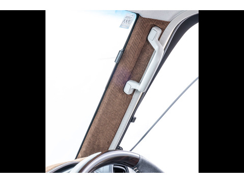 Aピラーパネル　張り替え済み交換タイプ コーデュロイブラウン 運転席側