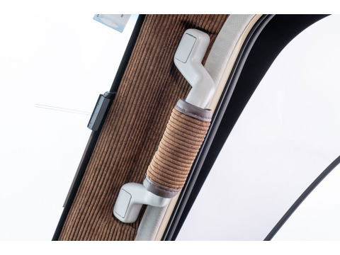 ランドクルーザー70再再販モデルグリップカバーコーデュロイブラウンランドクルーザー70再再販モデルグリップカバーコーデュロイブラウンAピラー運転席側Aピラー運転席側