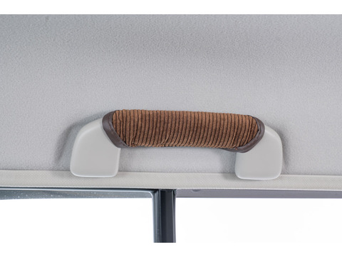 ランドクルーザー70再再販モデルグリップカバーコーデュロイブラウンアシストグリップ２