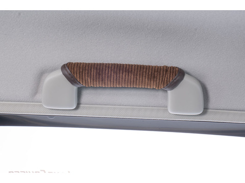 ランドクルーザー70再再販モデルグリップカバーコーデュロイブラウンアシストグリップ３