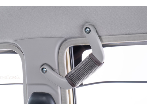 ランドクルーザー70再再販モデルグリップカバーコーデュロイグレーBピラー運転席側