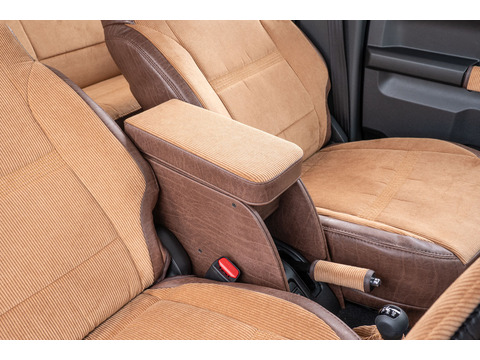 【ジムニーノマド専用】センターコンソール Ver.3アンティークコーデュロイ 装着イメージ