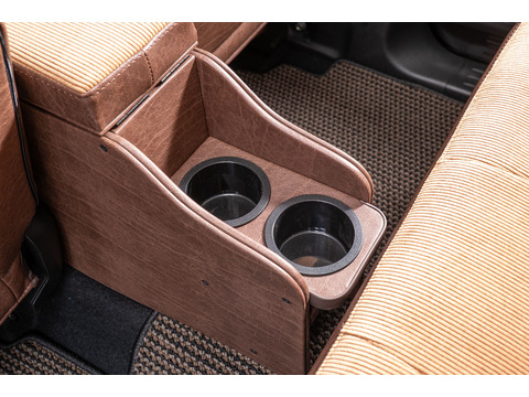 【ジムニーノマド専用】センターコンソール Ver.3アンティークコーデュロイ コーデュロイキャメル×ヴィンテージブラウン 装着イメージ