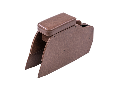 【ジムニーJB64/JB74/ノマド専用】センターコンソール Ver.2 クラシックグロッシー＜ドリンクホルダー付き＞　ブラウン単体イメージ
