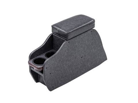 【ジムニーJB64/JB74/ノマド専用】センターコンソール Ver.2 クラシックグロッシー＜ドリンクホルダー付き＞　ブラック単体イメージ