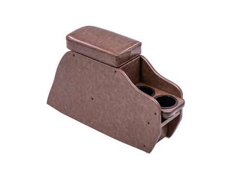【ジムニーJB64/JB74/ノマド専用】センターコンソール Ver.2 クラシックグロッシー＜ドリンクホルダー付き＞　ブラウン単体イメージ