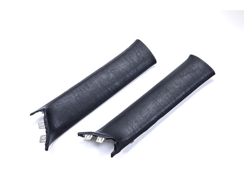 Aピラーパネル　張り替え済み交換タイプ　左右セット　 クラシック　ブラック