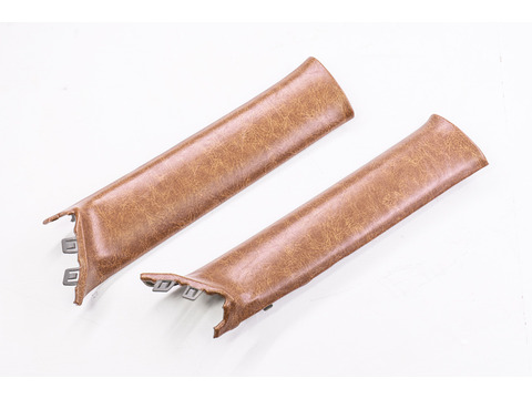 Aピラーパネル　張り替え済み交換タイプ　左右セット　 クラシックグロッシー　ラテ