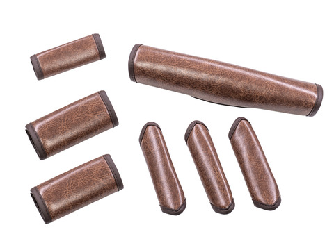 【ジムニーJB64/JB74専用】グリップカバー　 クラシックグロッシー 7点セット　ブラウン