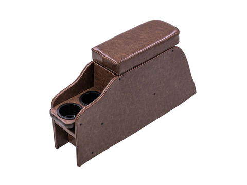 【ジムニーノマド専用】センターコンソール Ver.3 クラシックグロッシー＜ドリンクホルダー付き＞　ブラウン単体イメージ