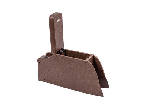 【ジムニーノマド専用】センターコンソール Ver.3 クラシックグロッシー＜ドリンクホルダー付き＞　ブラウン単体イメージ