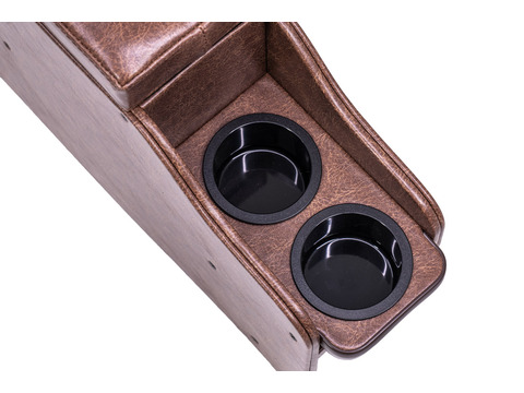 【ジムニーノマド専用】センターコンソール Ver.3 クラシックグロッシー＜ドリンクホルダー付き＞　ブラウン単体イメージ