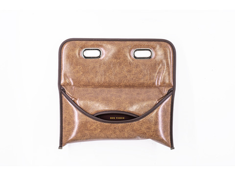 Headrest Tissue Case Classic GLOSSY Latte