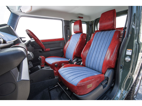Seat Cover anTiQue DENIM for LandCruiser 70
