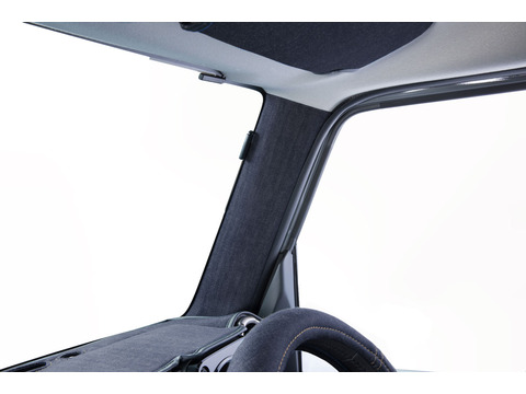 A-Pillar Trim Panel anTiQue DENIM for LandCruiser 70