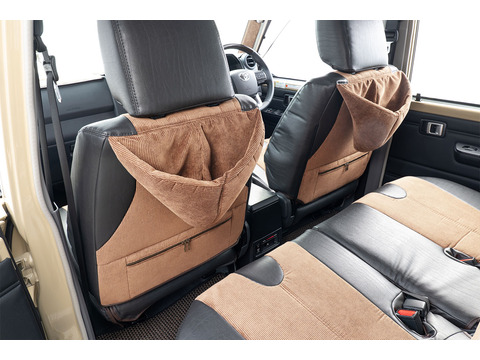 Seat Cover anTiQue Country Hoodie for LandCruiser 250