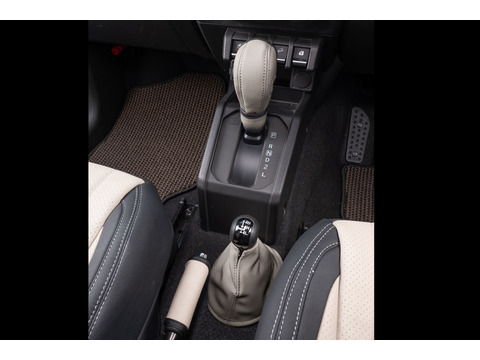 Shift Knob Boots Cover Vegan leather for Jimny(automatic)