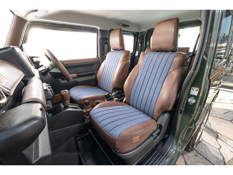 Seat Cover anTiQue DENIM for LandCruiser 70