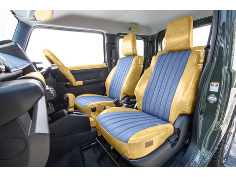 Seat Cover anTiQue DENIM for LandCruiser 70