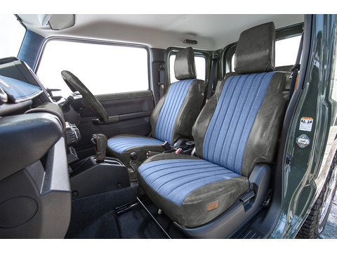 Seat Cover anTiQue DENIM for LandCruiser 70
