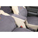 【ジムニーJB64/JB74/ノマド専用】センターコンソール Ver.１ アンティークカントリー＜ドリンクホルダー付き＞ コーデュロイグレー×クラシックアイボリー　装着イメージ