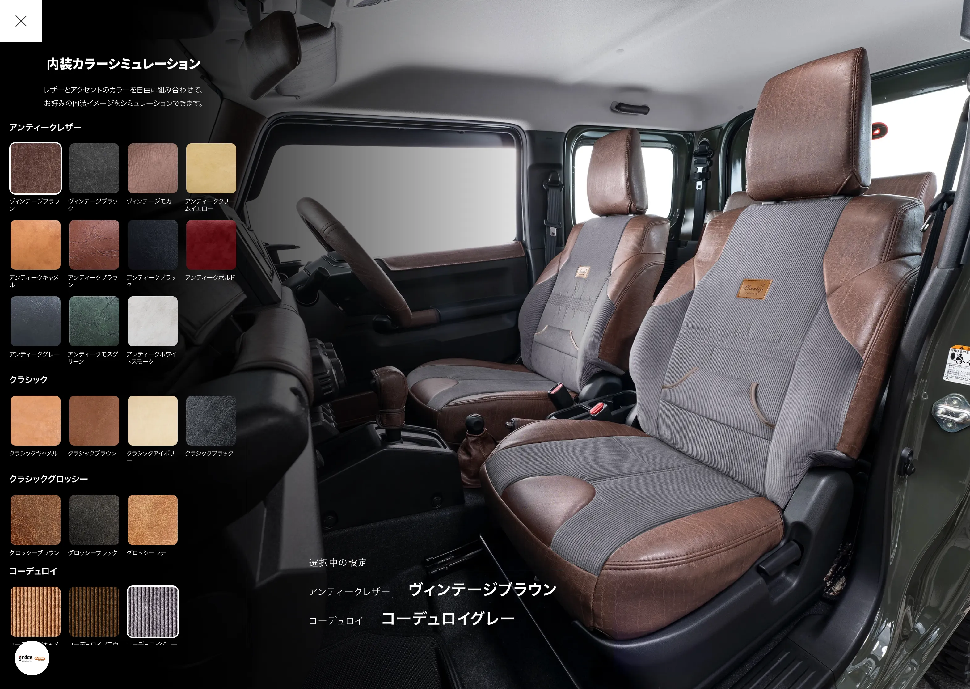 装着シミュレーター
