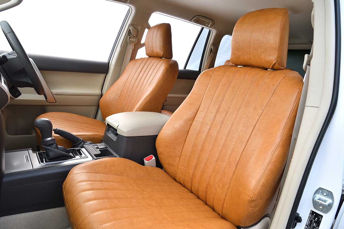驚きの安さ 日本製 シートカバー 車 内装 国内メーカー 簡単取付 難燃 加工210系 ハイラックス サーフ 専用grace プレミアムライン New Kaiser R P L ラムース仕様 シートカバー1台分 定番人気 Www Thetallcyclist Com