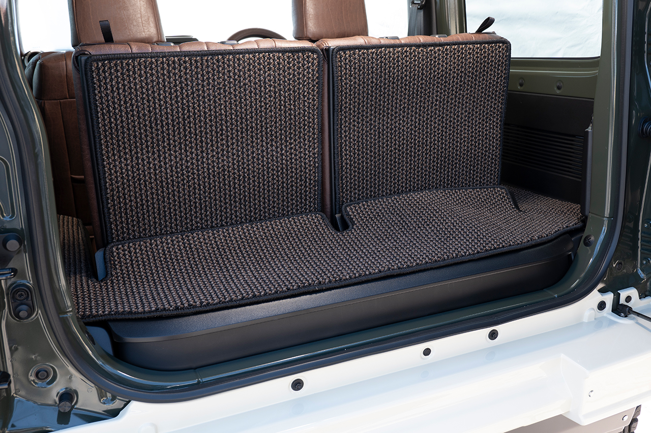 ジムニーJB64/JB74専用】ラゲッジマット 3分割式 NEWアンティーク 