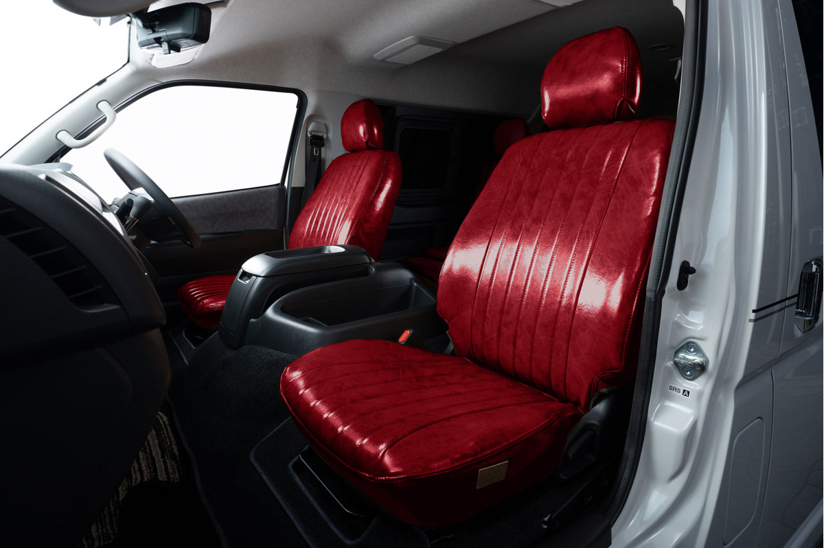 シートカバー  アンティークデザインSボルドー