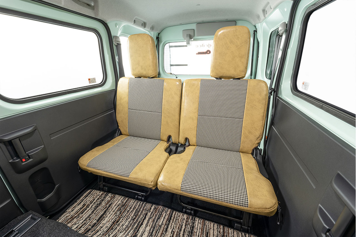 ハイゼットカーゴ シートカバー アンティーク千鳥 | 車のシート