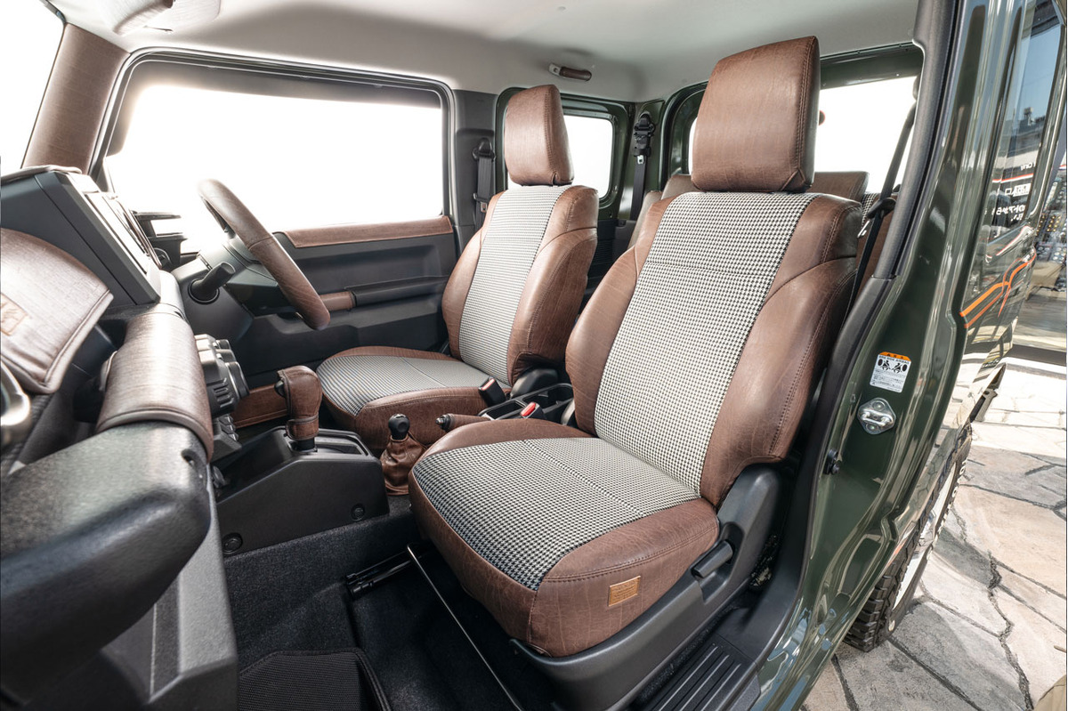 ダイハツ タント カスタム ファンクロス　プレミアムシートカバー[08220-K2662] : Seatflex シートカバー 全席 フィット ダイハツ タント