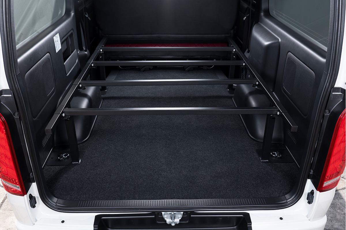 フェガーリ ハイエース 200系 ベッドキット ブラックレザー LHBK03-SGL FEGGARI ハイエース S-GL  ベッドキットレザー ブラック