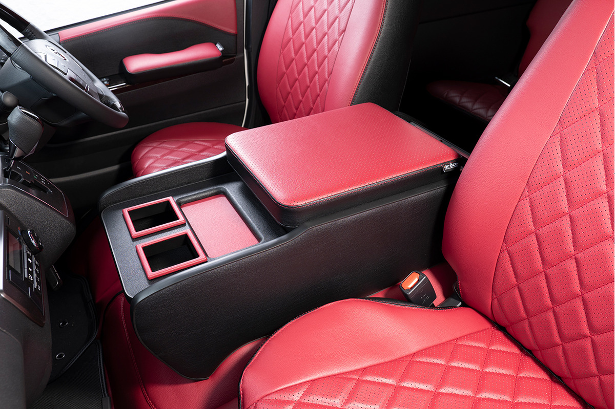 ハイエース 200系 S-GL 標準 センタートリム 左右　新車外し 200系 ハイエース センターコンソールボックス ステージ1 S-GL ナロー