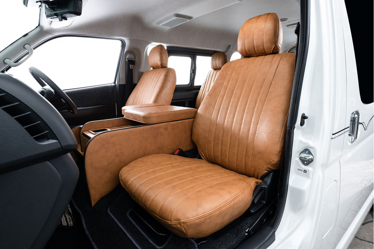 200系ハイエースS-GL用センターコンソール クラシック | 車のシート 