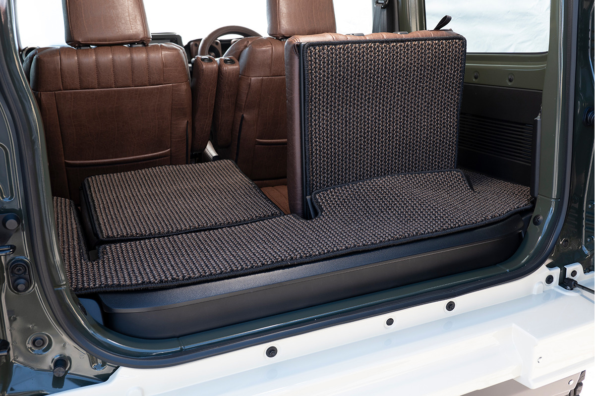 ジムニーJB64/JB74専用】ラゲッジマット 3分割式 NEWアンティーク 