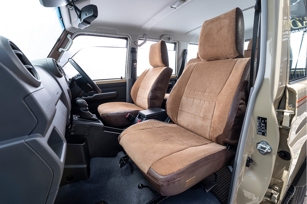 150プラド シートカバー アンティークコーデュロイ | 車のシート