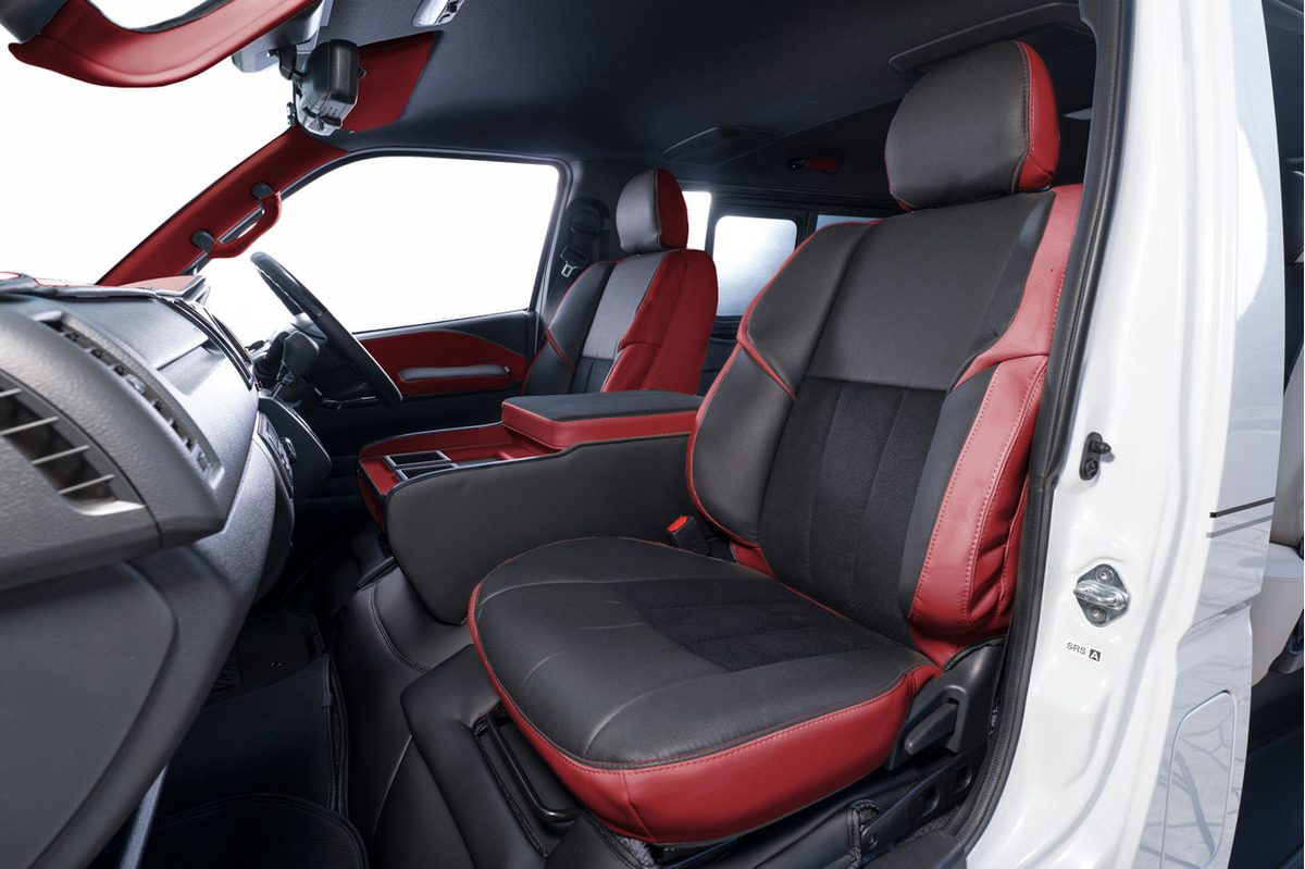 シートカバー車種限定 プライムシートカバー 200系ハイエース S-GL  