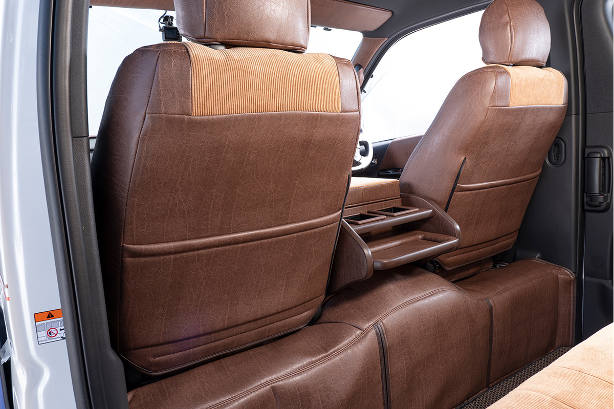 シートカバー  アンティークコーデュロイ　コーデュロイキャメルxヴィンテージブラウン