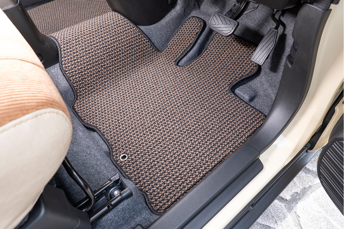 【ハスラーMR52/MR92専用】 フロアマット  NEWアンティーク 1台分運転席