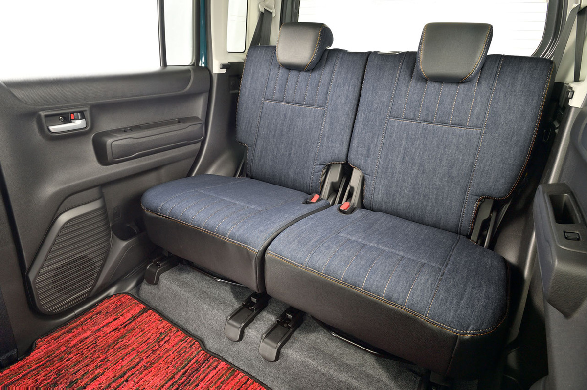 デリカミニ シートカバー  M.I.C DENIM インディゴ