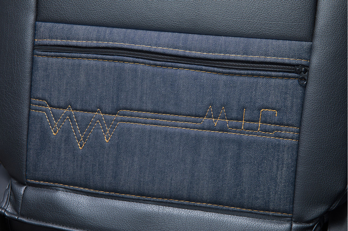 デリカミニ シートカバー  M.I.C DENIM インディゴ